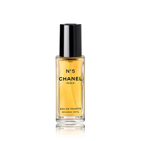 chanel no 5 refillable spray 50ml|N°5 EAU DE TOILETTE REFILLABLE SPRAY .